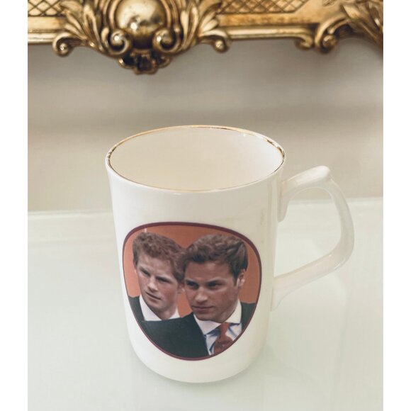 Prince Harry Mug, Fine Bone China, His Royal Highnesses Prince William Harry Mug - Picture 7 of 7